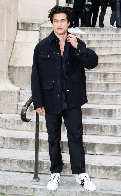 Charles Melton, Valentino Show, Paris Mens Fashion Week